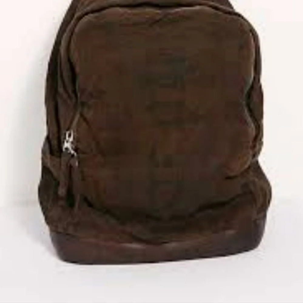 Delle cose distressed backpack